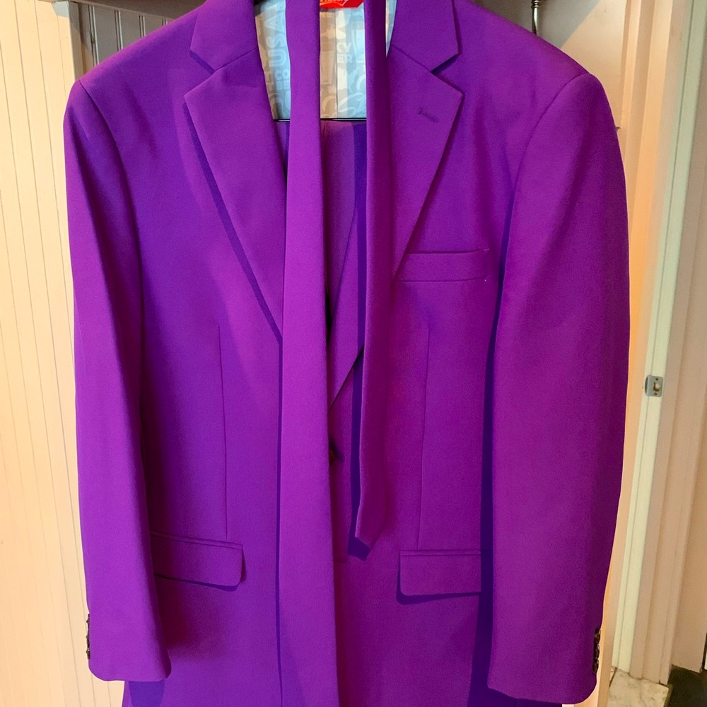 Purple 2-piece Suit